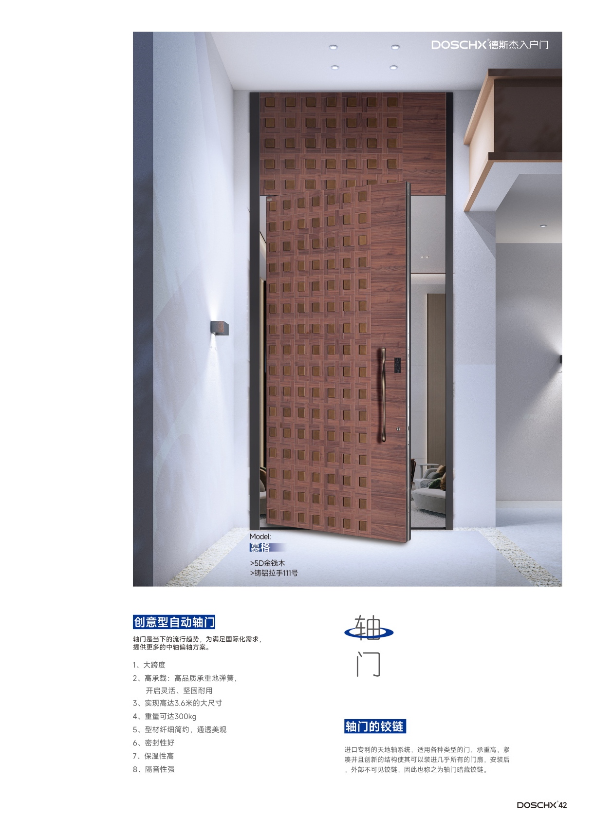 DOSCHX德斯杰入户门